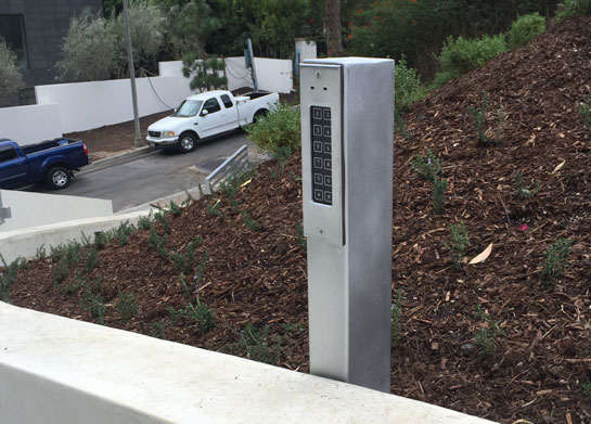 Keypad Entry Gate