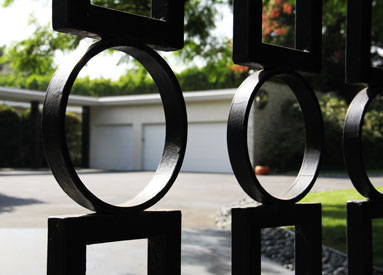 Custom Steel Gate Design