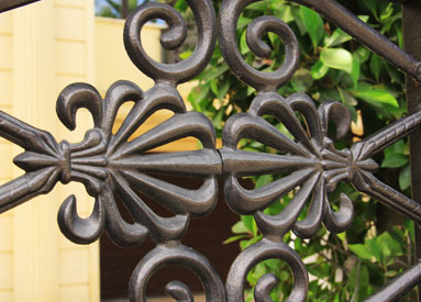 Hand Forged Wrought Iron Gate Design